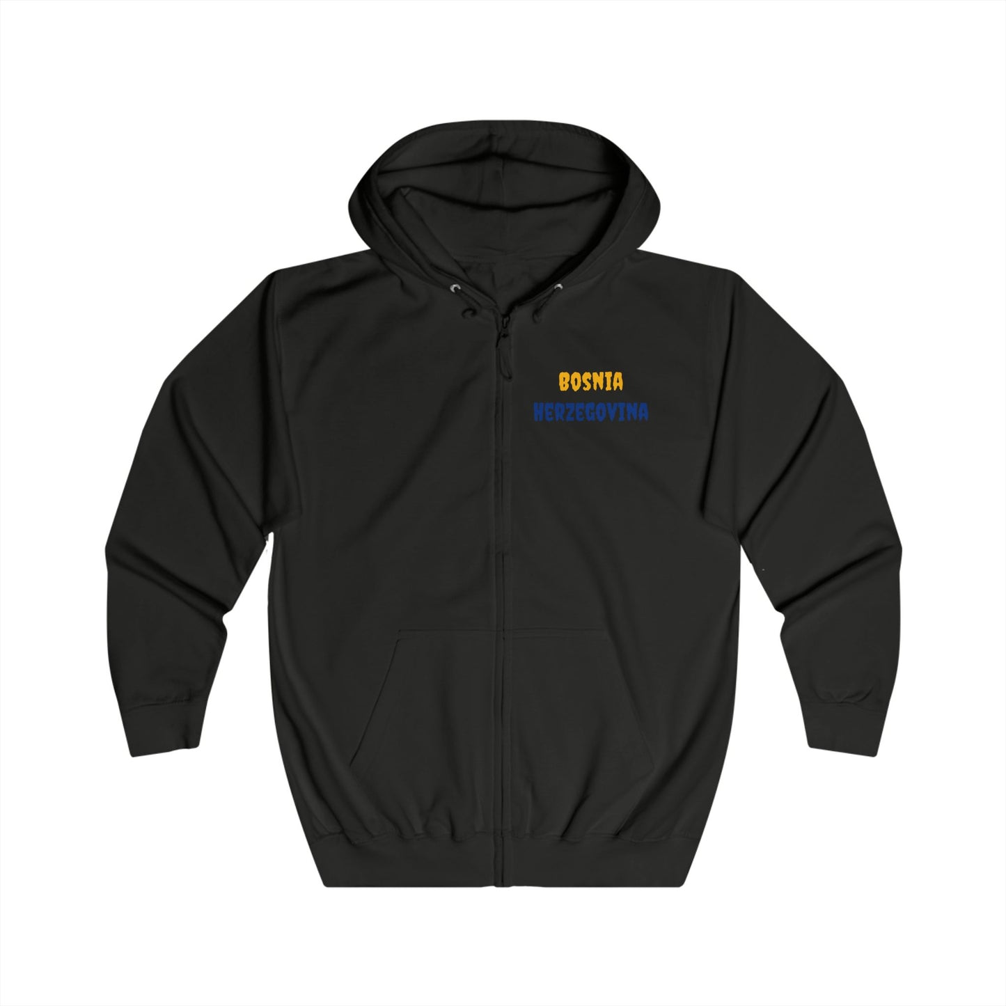 Bosnia Herzegovina Zip Hoodie
