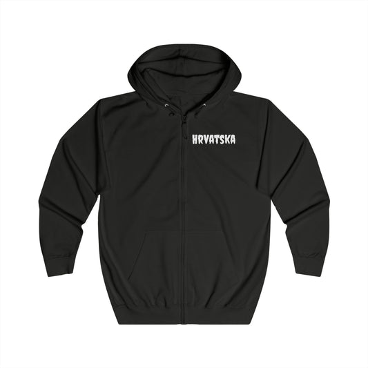 Croatia Zip Hoodie